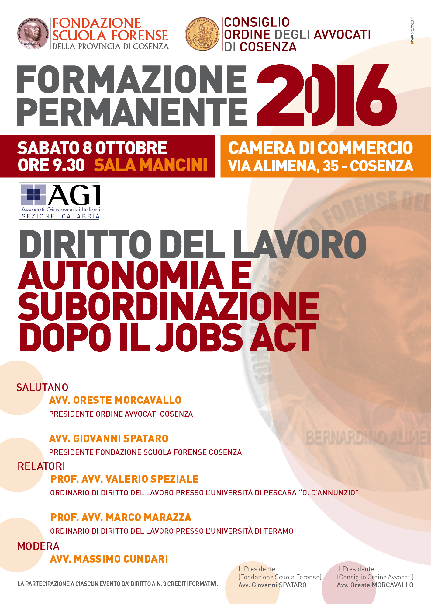 DIRITTO DEL LAVORO AUTONOMIA E SUBORDINAZIONE DOPO IL JOBS ACT