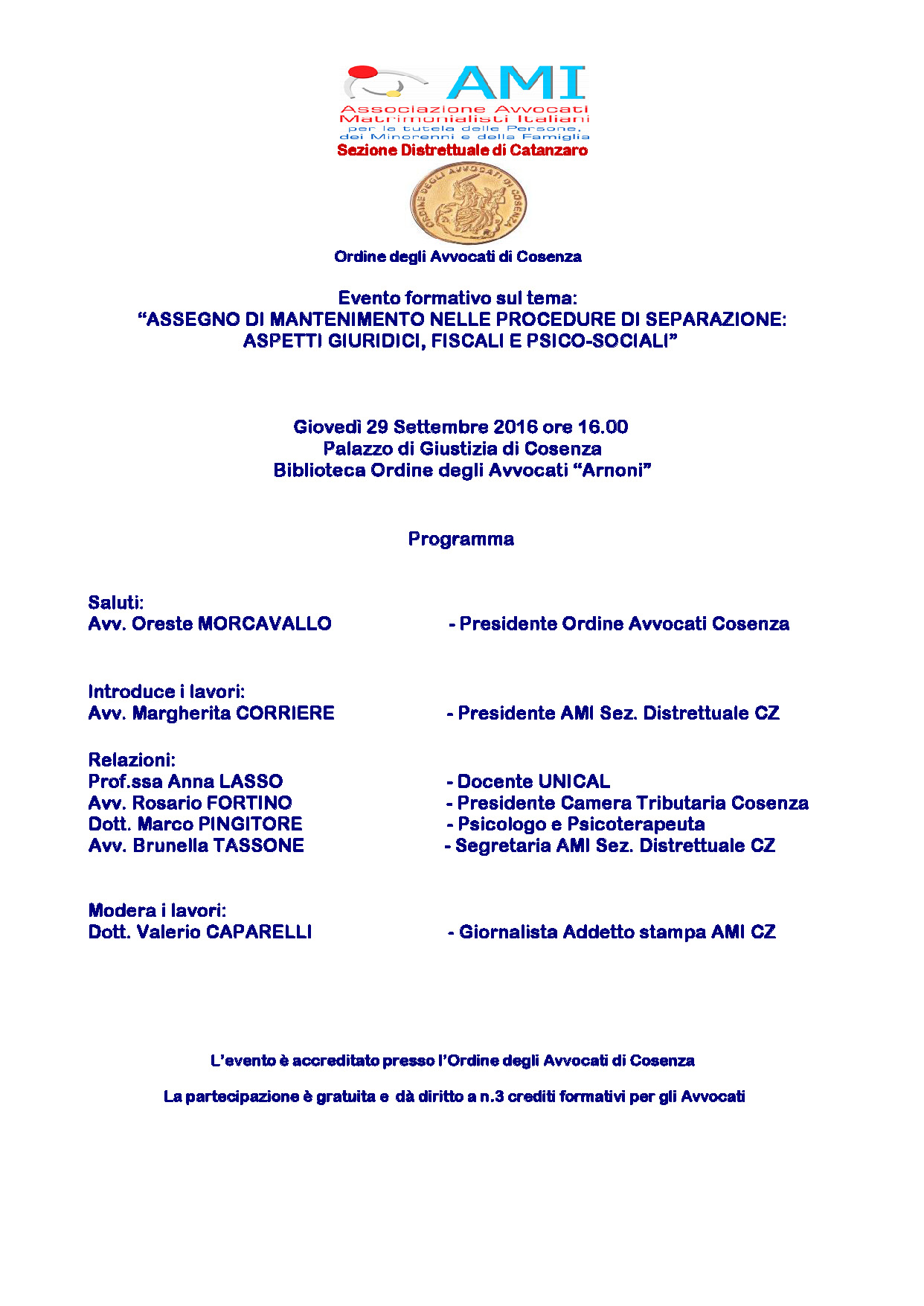 “ASSEGNO DI MANTENIMENTO NELLE PROCEDURE DI SEPARAZIONE: ASPETTI GIURIDICI, FISCALI E PSICO-SOCIALI”