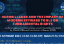 Webinar “Surveillance e impatto dei moderni sistemi di intercettazione sui diritti fondamentali” – CCBE/ELF