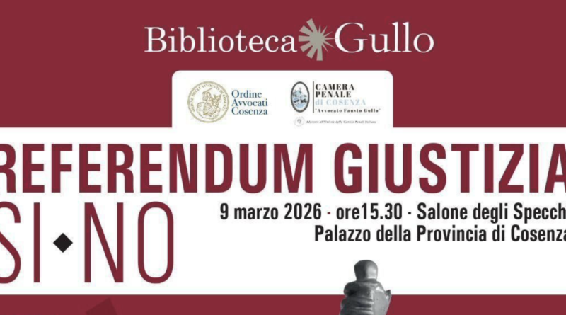 Convegno 9 marzo 2026 ore 15.30