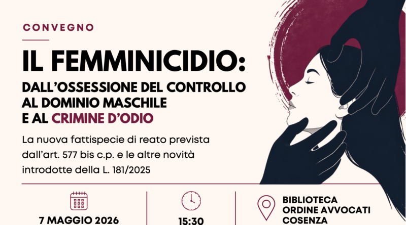 Convegno 7 maggio 2026