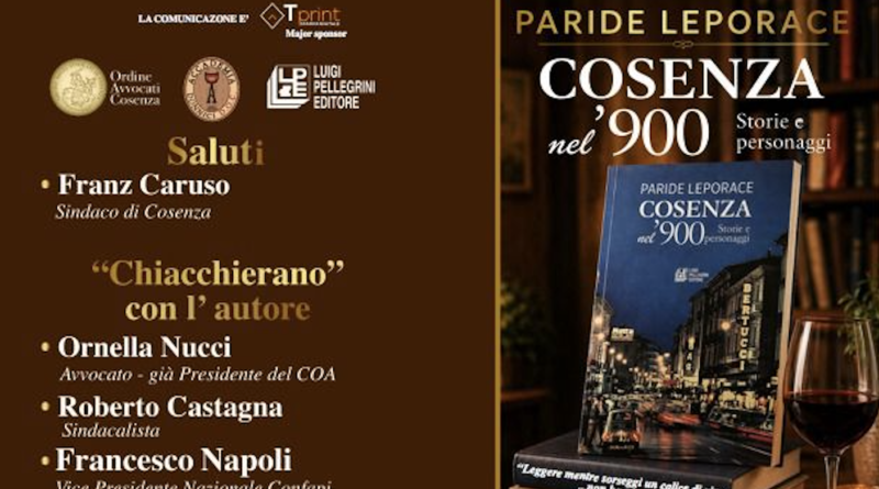 Convegno venerdì 8 maggio 2026 ore 16.30 “Borgo Riolo” Donnici
