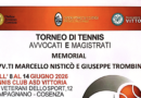 Torneo di tennis Memoria “avv.ti Marcello Nisticó e Giuseppe Trombino”