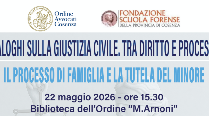 Convegno venerdì 22 maggio 2026 ore 15.30 Biblioteca “M.Arnoni”