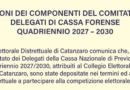 Manifesto contenente le Liste Elettorali ammesse alle elezioni dei delegati presso la Cassa Forense per il quadriennio 2027-2030